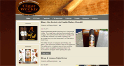 Desktop Screenshot of cigarweekly.com
